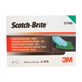 3M Scotch-Brite 7496 Handpad AFIN Grade Light Green 158mm x 224mm (Box of 20)